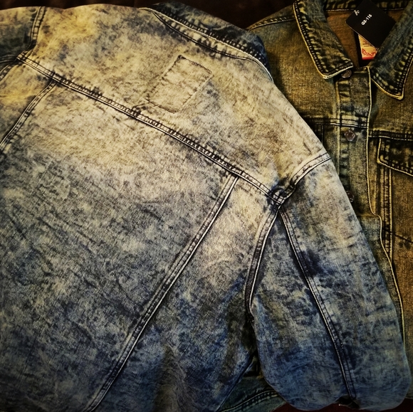 Custom Painted Jean Jacket - Picture 2 of 2